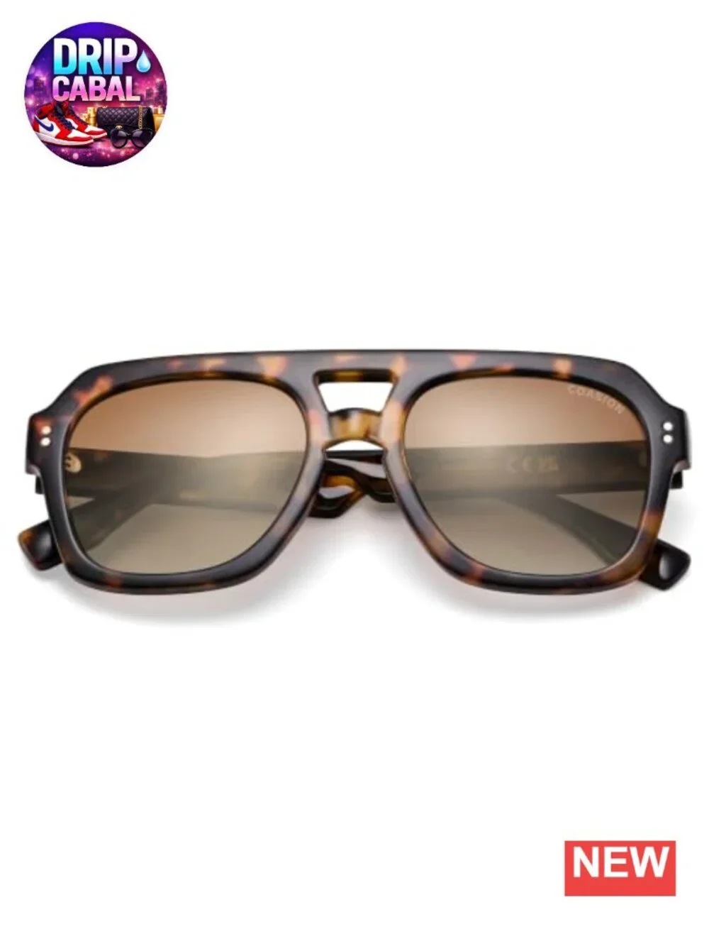 Polarized Square Aviator Sunglasses UV400 Women Men Fashion Shades